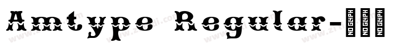 Amtype Regular字体转换